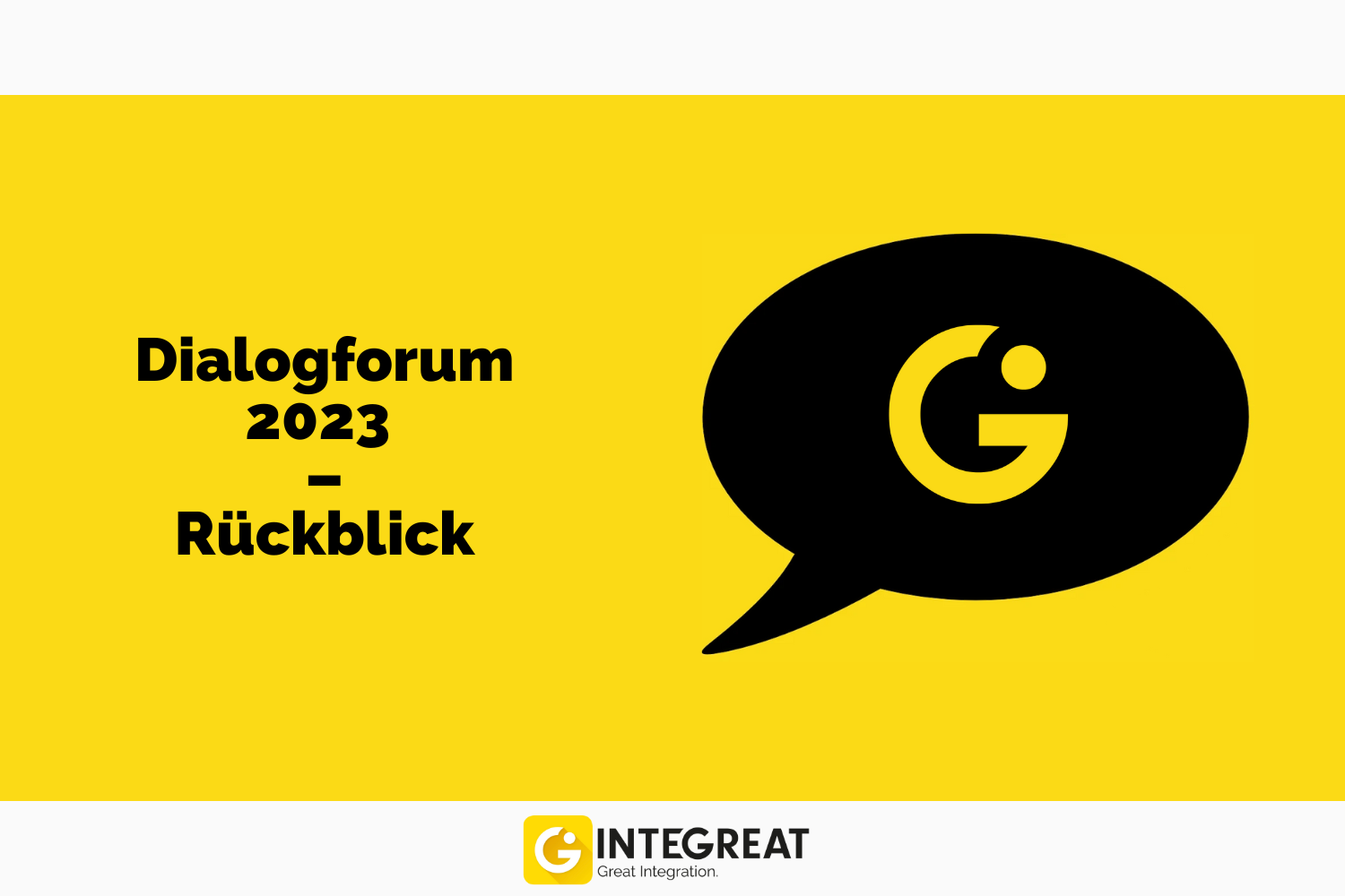 Dialogforum 2023 – Symbolbild